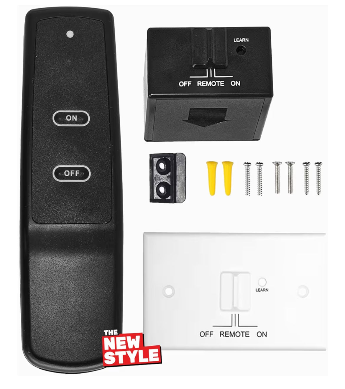 Gas Fireplace Remote Control On/Off Kit, for Millivolt Valve Appliance