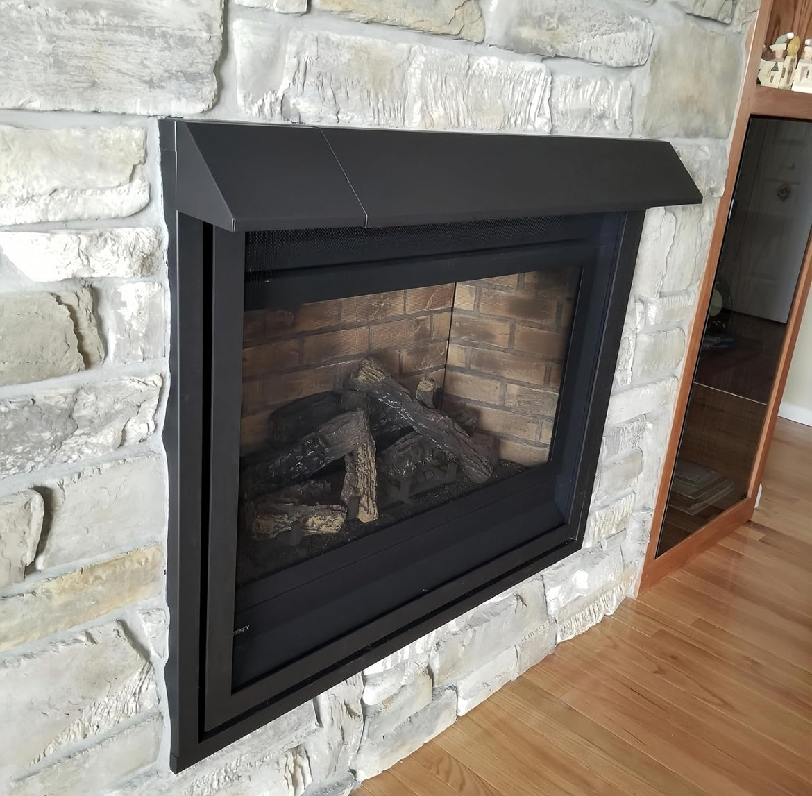 Heat Deflector Hood - Black