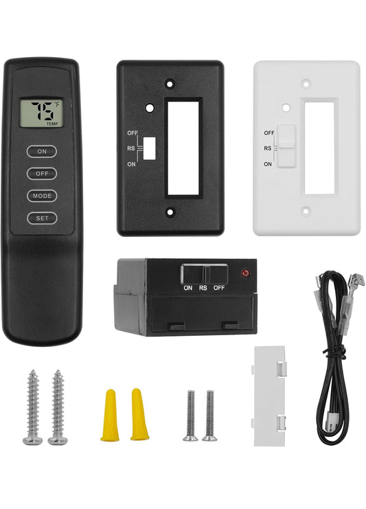 Fireplace Remote Control Thermostat Kit